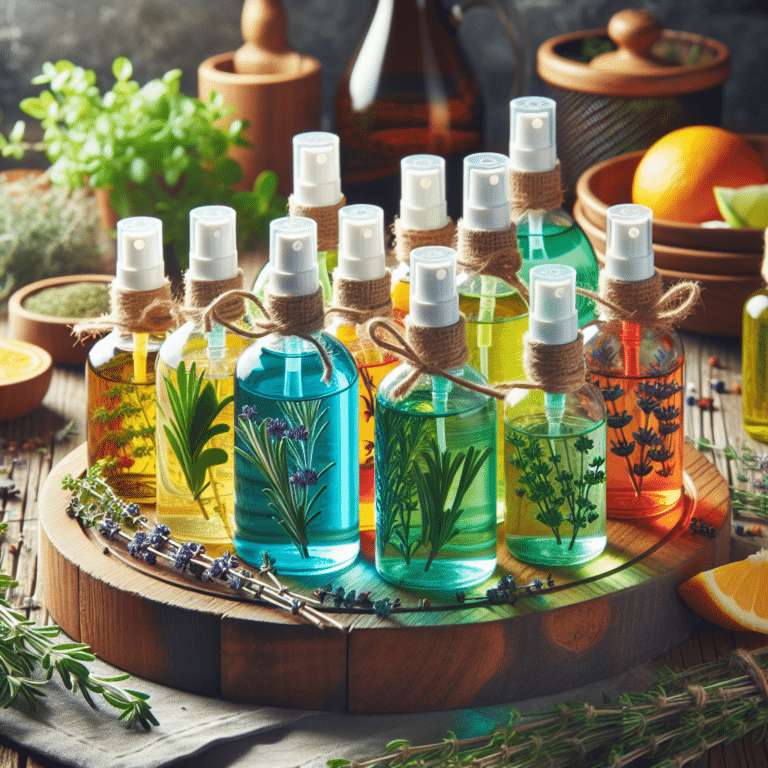 DIY Essential Oil Cleaning Sprays