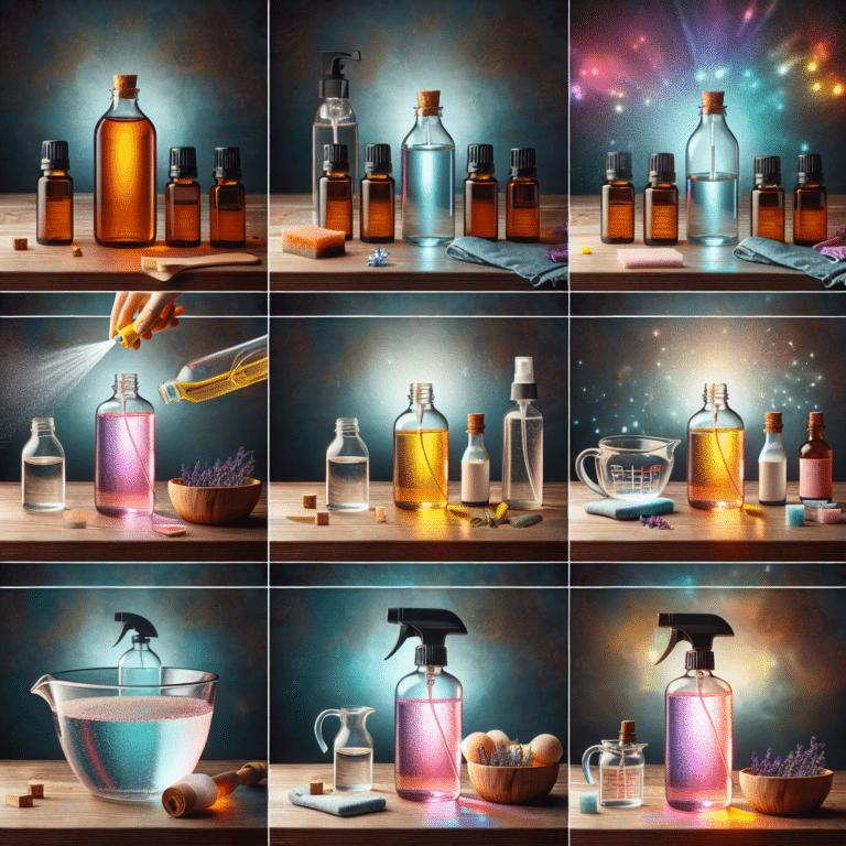 DIY Essential Oil Cleaning Sprays