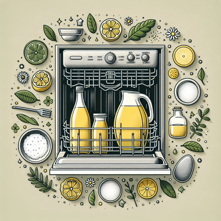 Eco-Friendly Natural Dishwasher Rinse