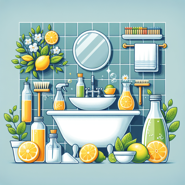  "Natural Ways to Disinfect Bathrooms
