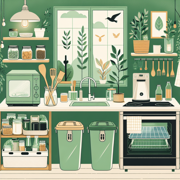  "Eco-Friendly Tips for Kitchen Maintenance