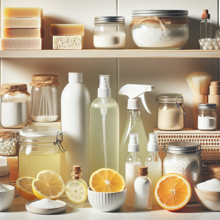  "Tips for Homemade Cleaning Product Storage