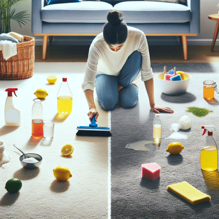 DIY Hacks to Clean Carpets Naturally