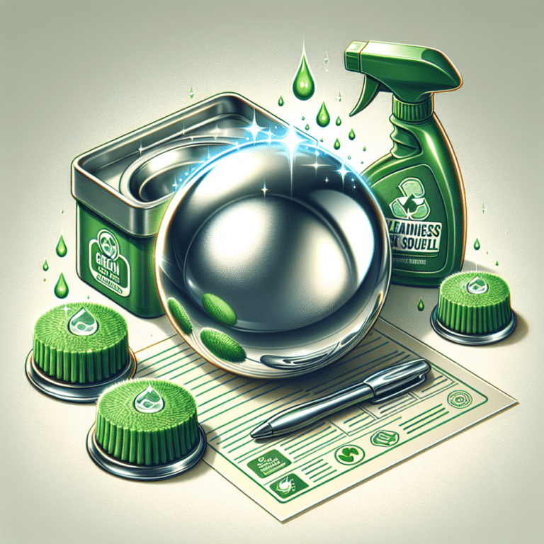 Green cleaners for stainless steel