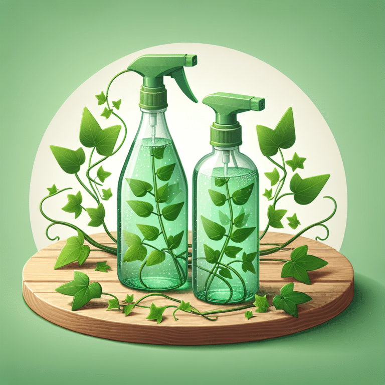 Green cleaning sprays for glass