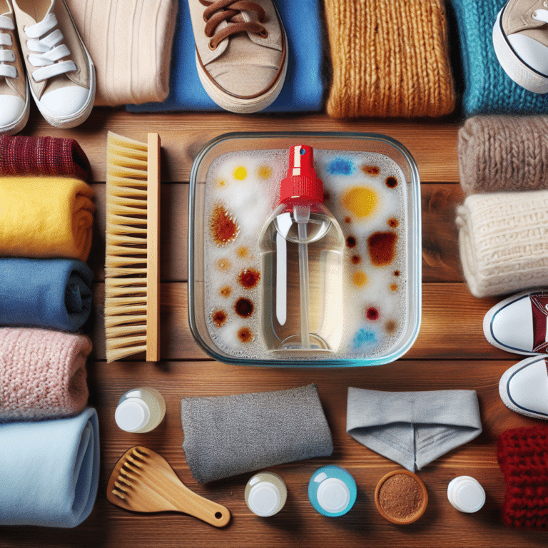 DIY Stain Remover for Carpets and Clothes