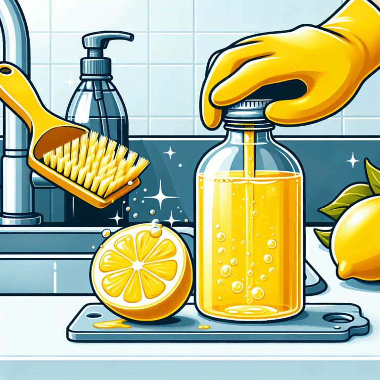 DIY lemon-based cleaners for countertops